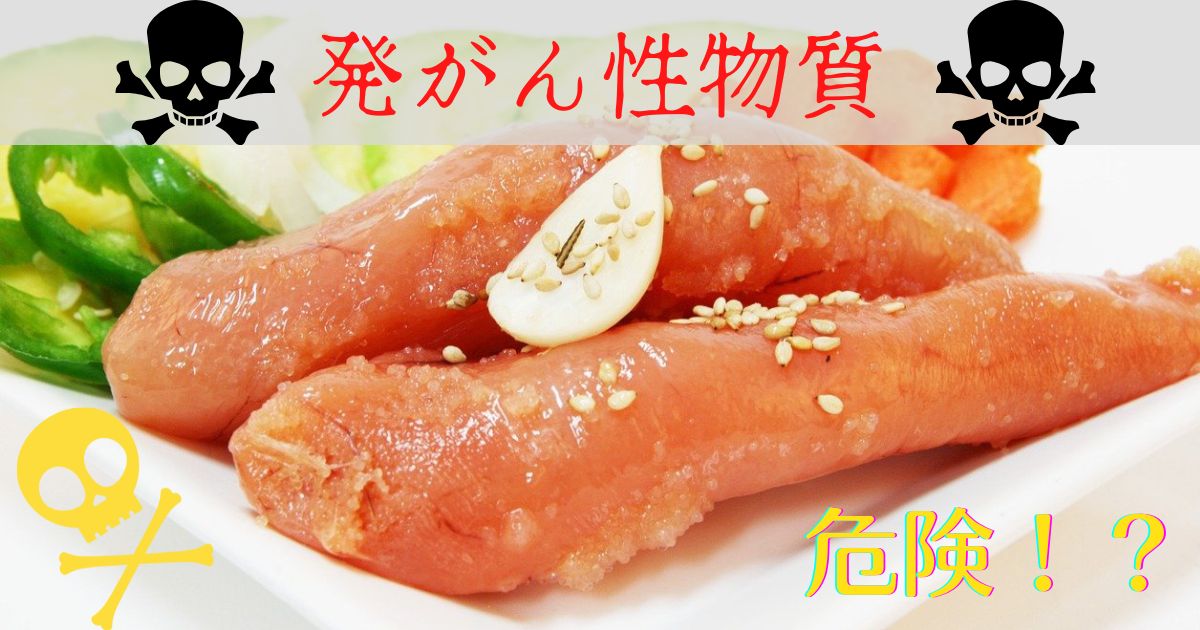 魚卵・加工肉には発がん性物質が含まれている！危険性や適正量について徹底解説！